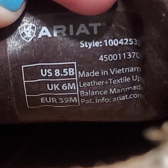 Womens Ariat Cruisers 8.5 - Picture 2 of 4